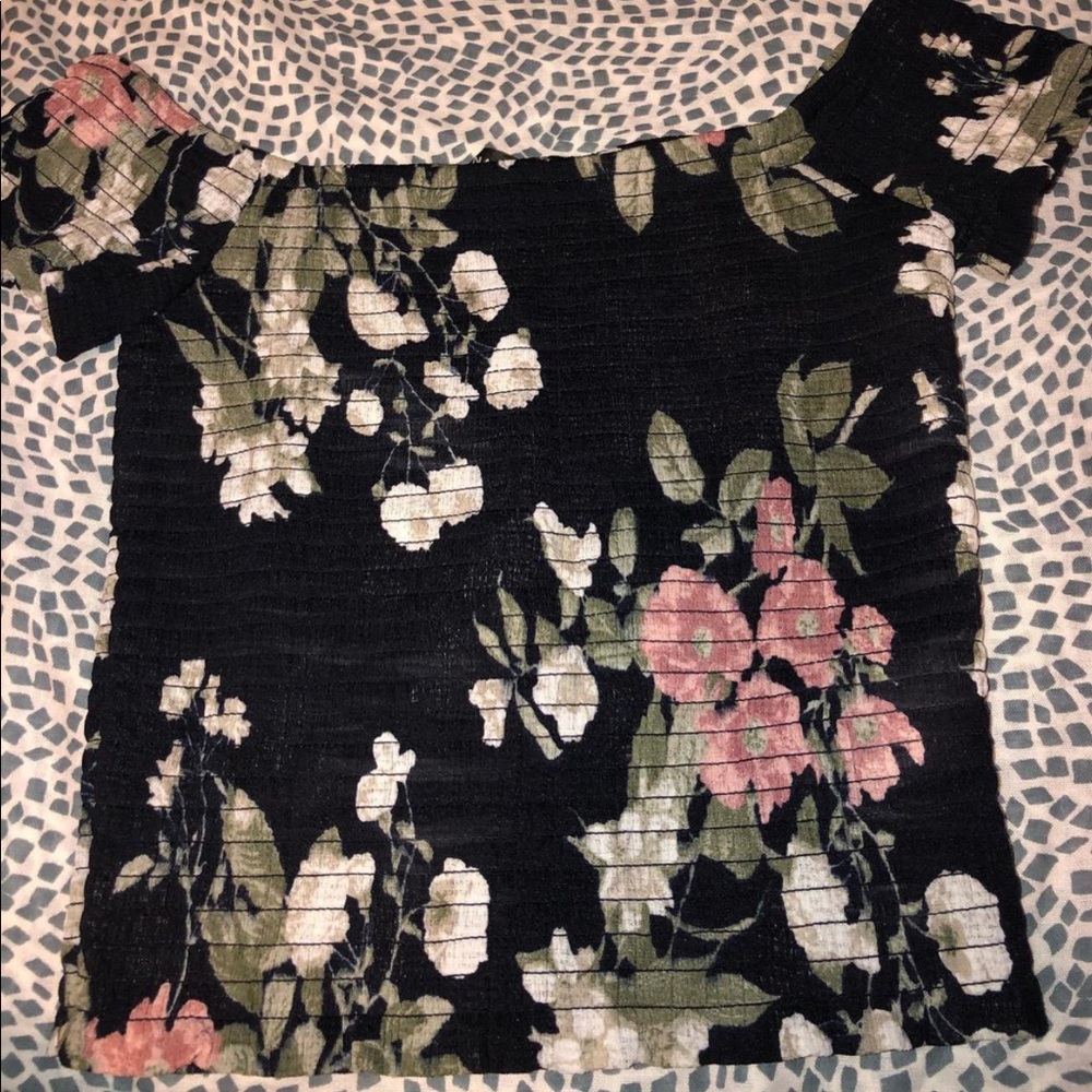 Floral Off Shoulder Top